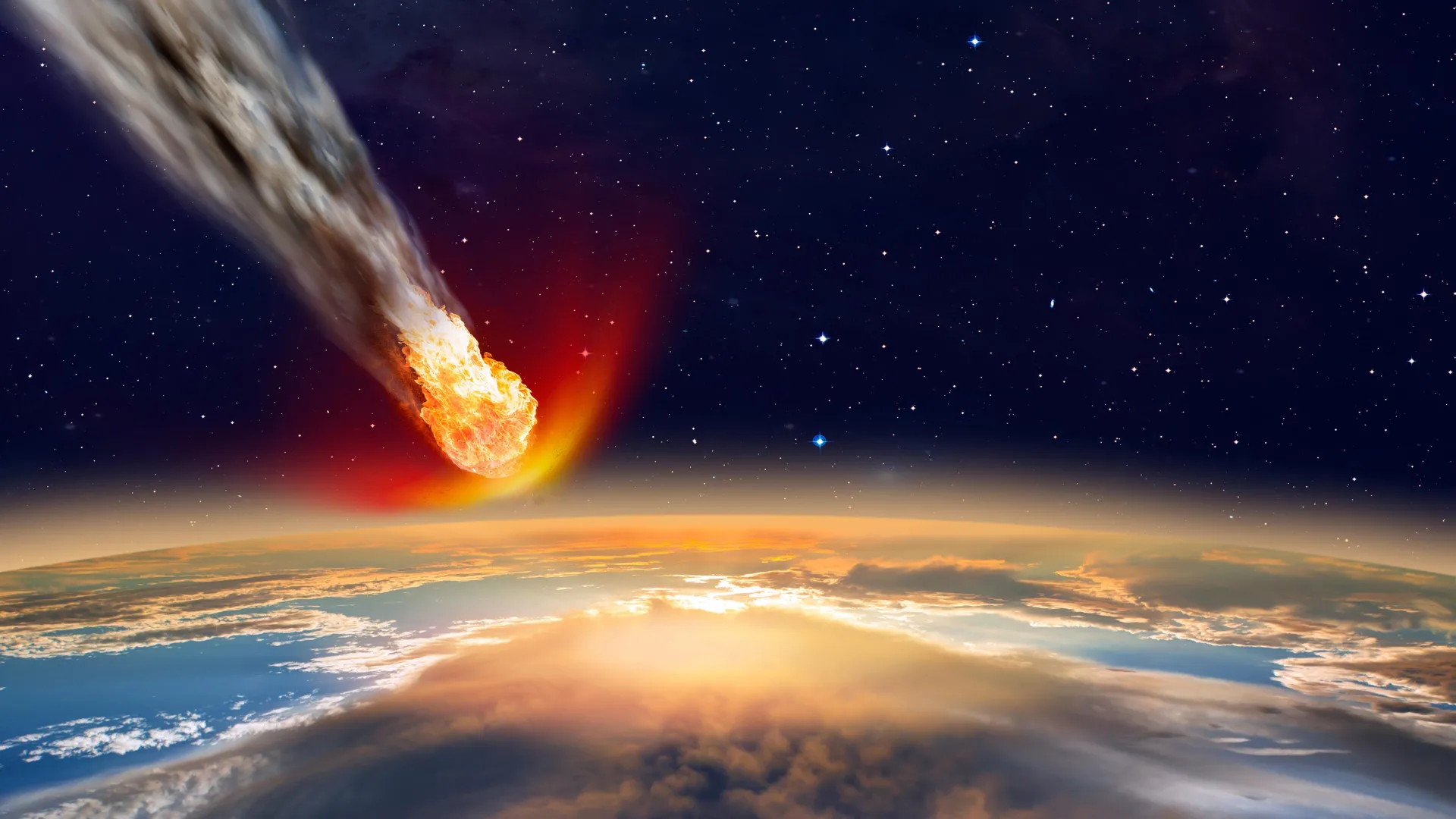 A giant asteroid hit Earth, but its crater is missing